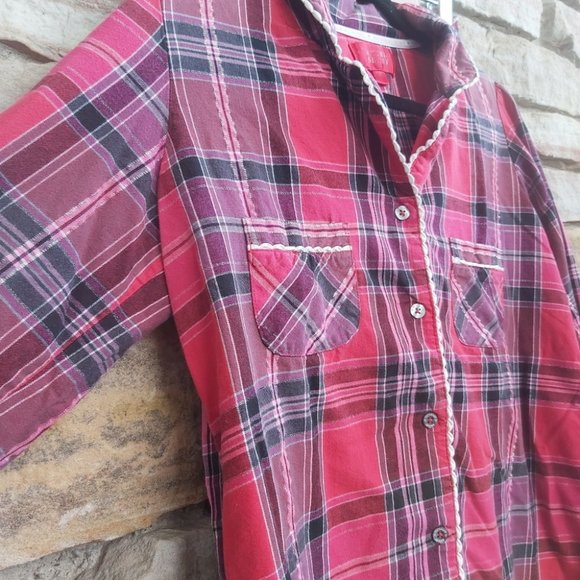 Victoria Secret Plaid 2 Piece Pajama Set - Picture 2 of 15